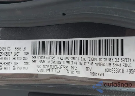 2016 Jeep Cherokee Latitude from USA, damaged, VIN 1C4PJMCB6GW367931